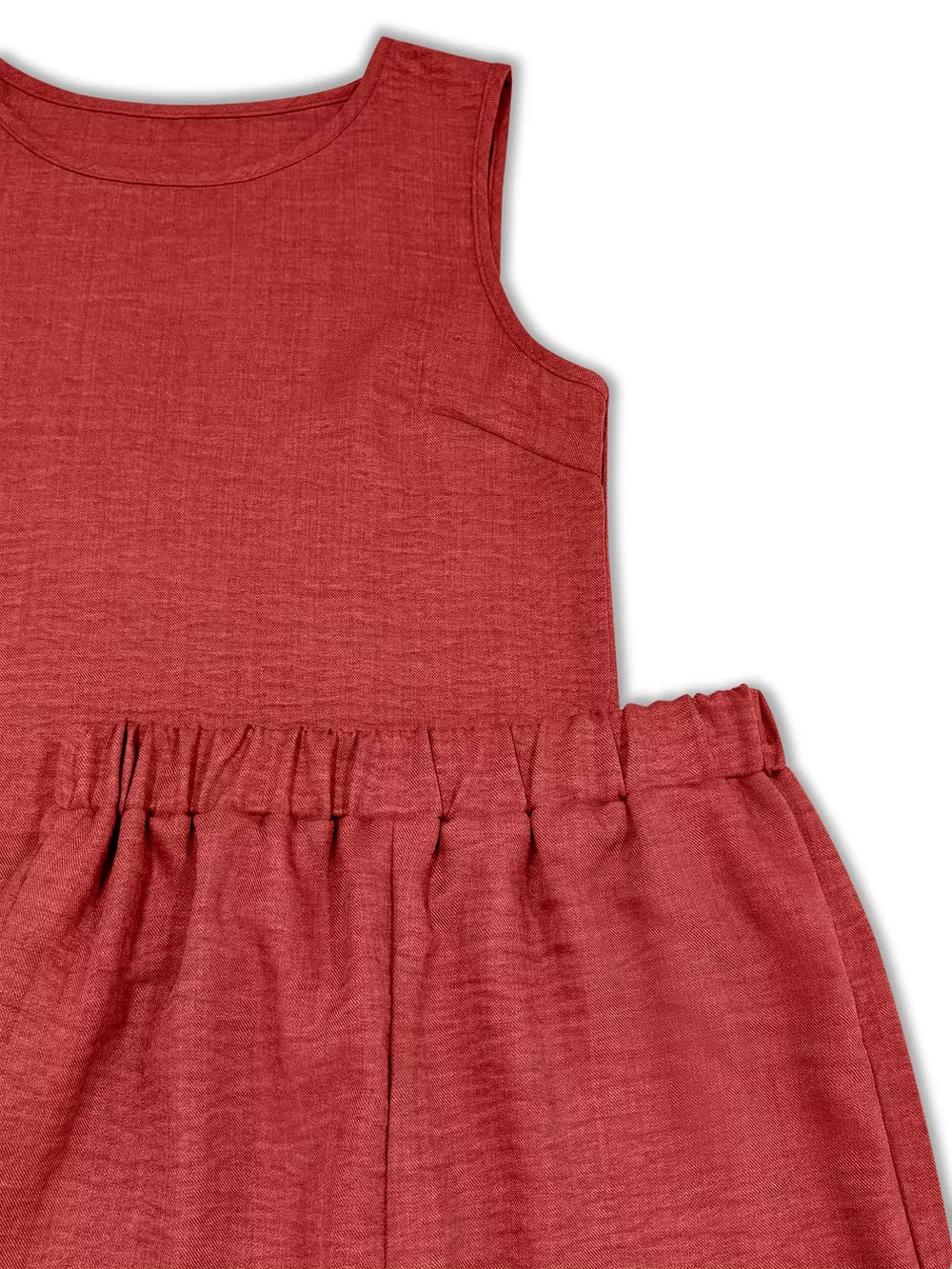 Ruffle Hem Tank and Pants Set, image 8
