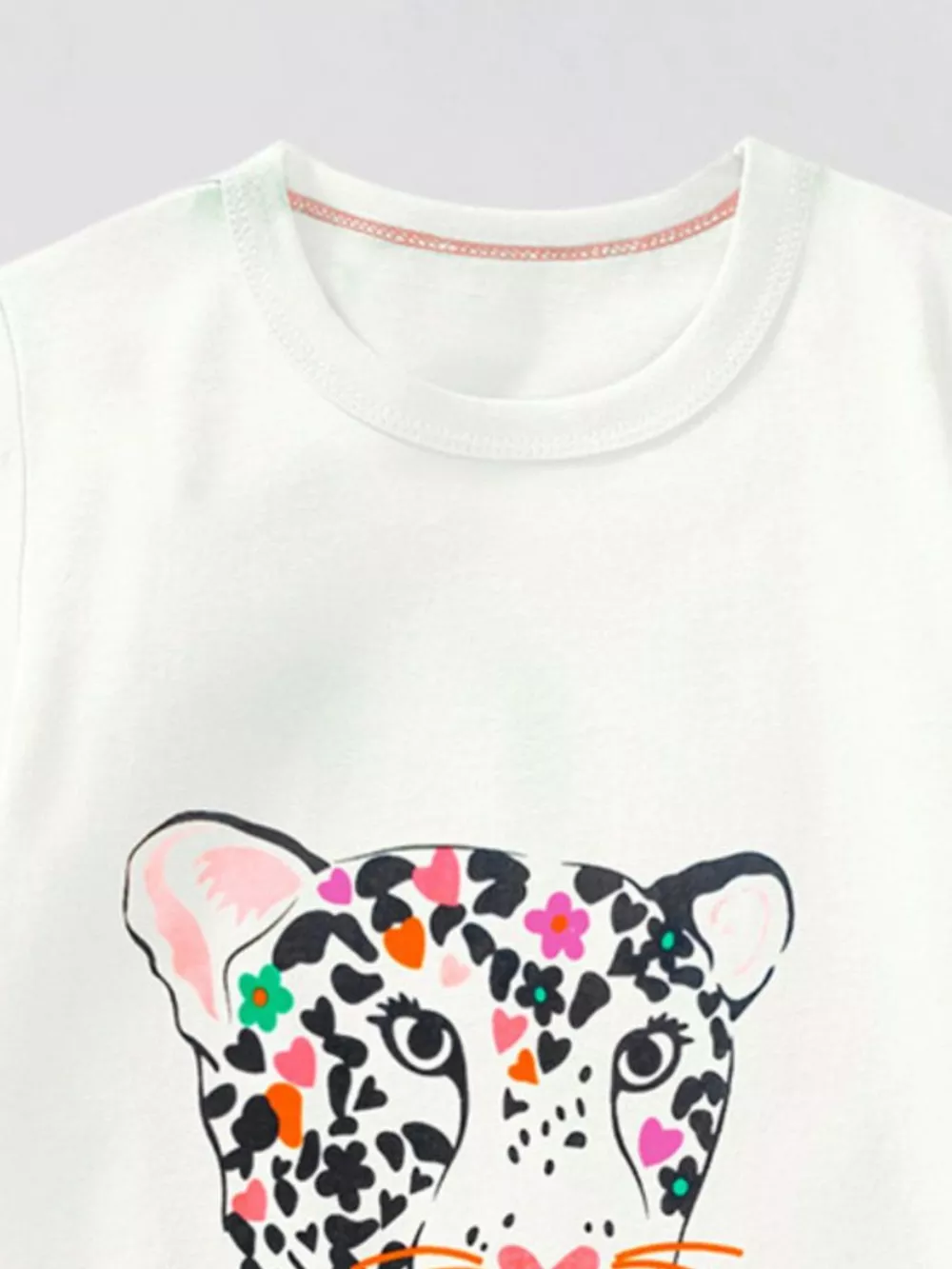 Children's Leopard Short Sleeve T-Shirt, image 2