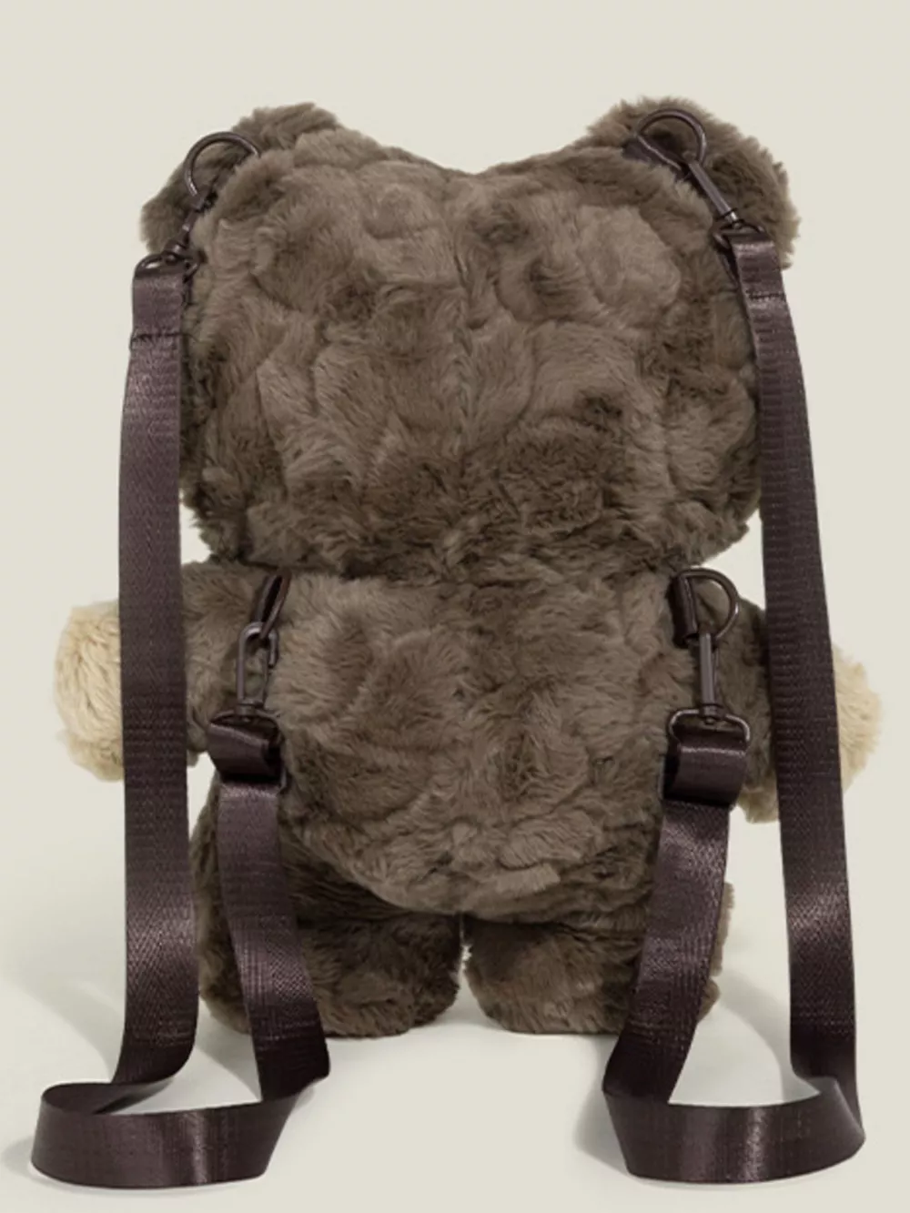 Plush Bear Backpack Bag, image 5