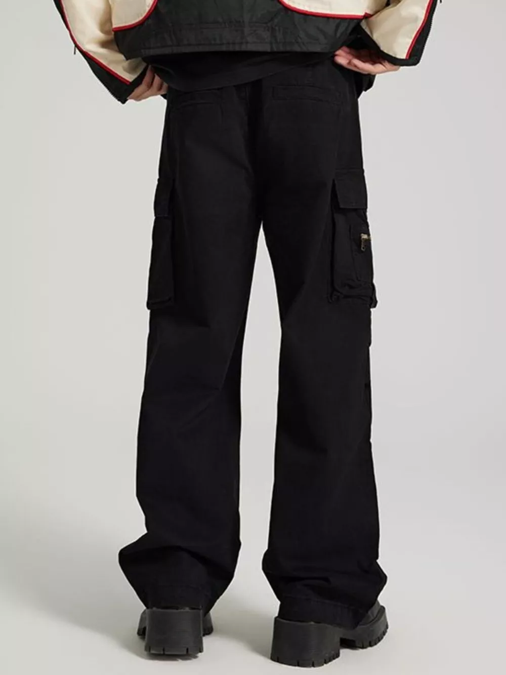 Men's Vintage Washed Cargo Jeans, image 2