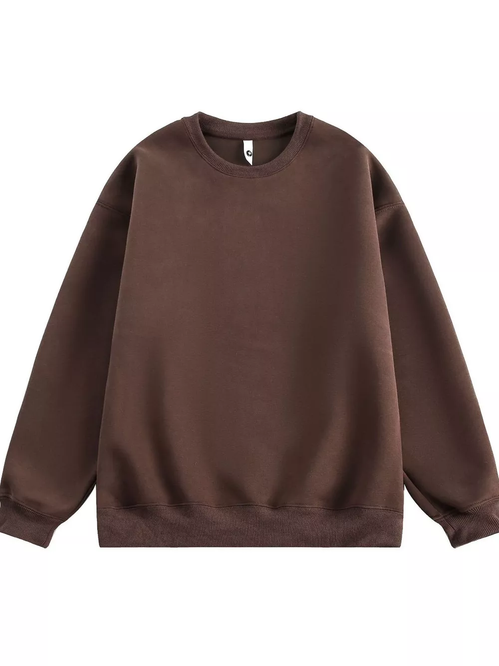 Men's Plus Size Crew Neck Long Sleeve Sweatshirt, image 14
