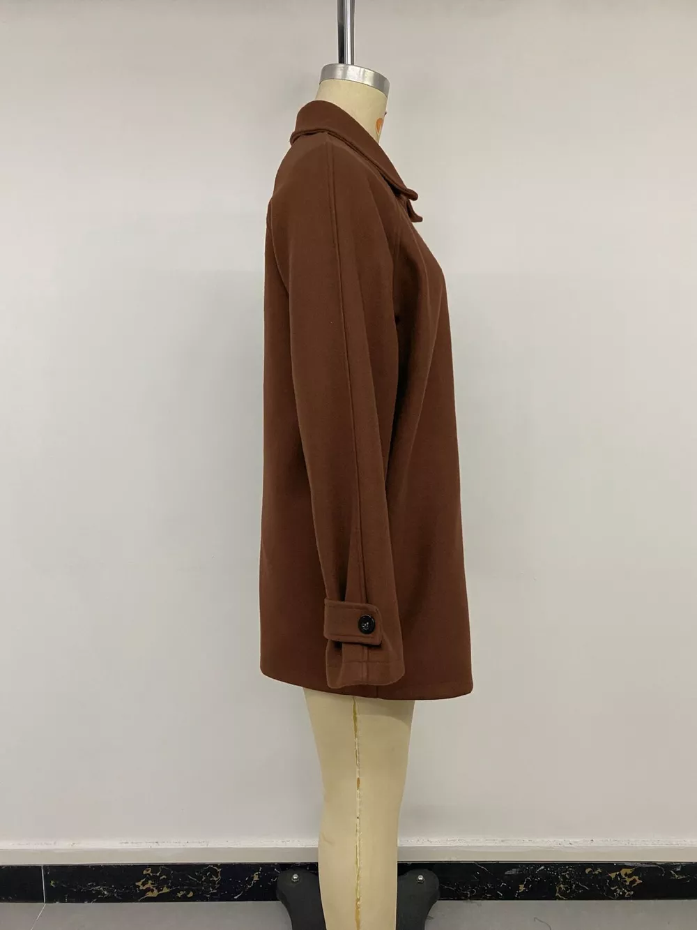 Single-Breasted Raglan Sleeve Outerwear, image 13