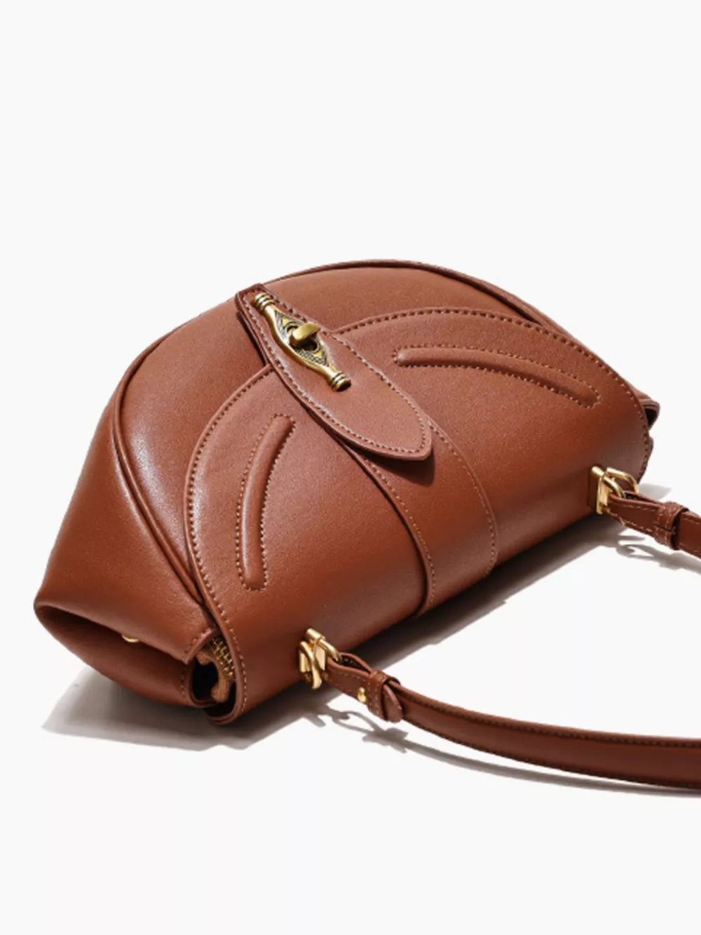 Vintage Saddle Shoulder Bag, image 5
