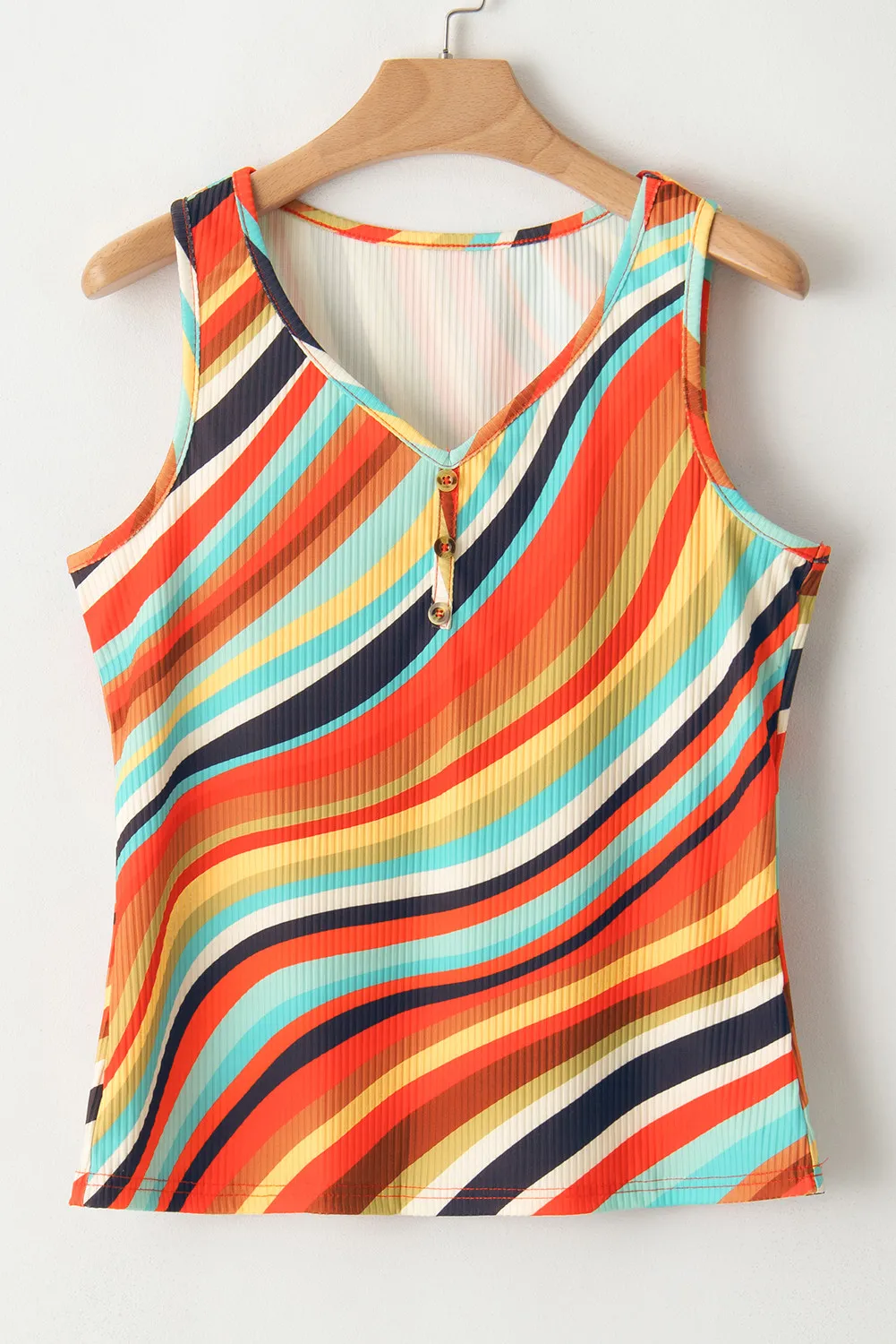 Color Block Round Neck Tank, image 9