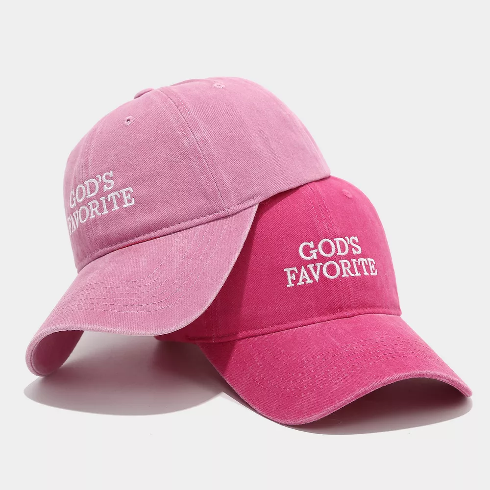 Embroidered Washed Baseball Cap, image 2
