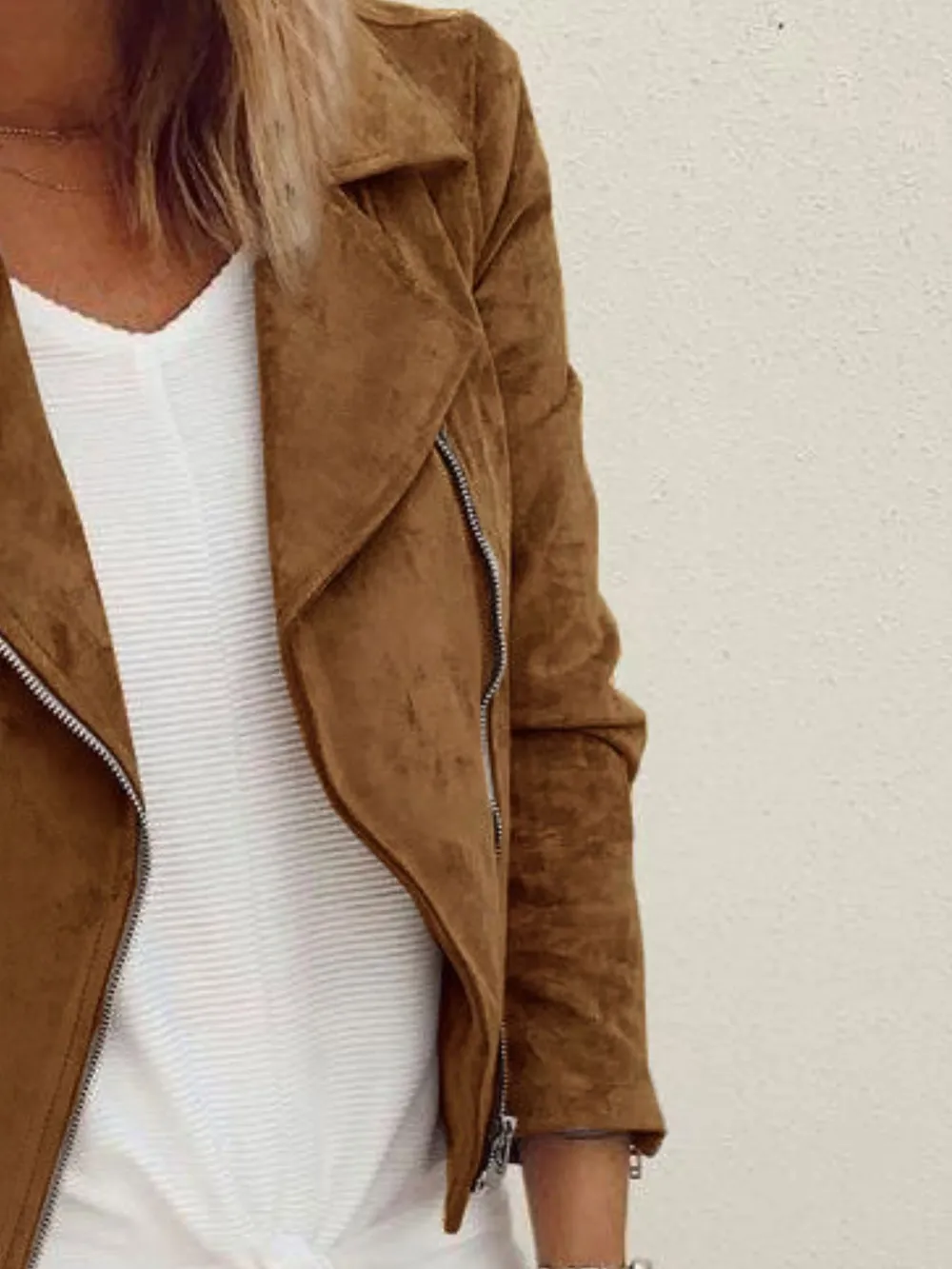 Zip Up Long Sleeve Jacket, image 4