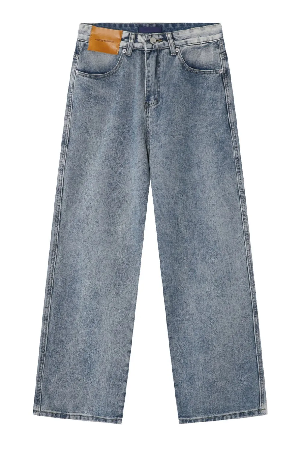 Wide Leg Jeans with Pockets, image 5
