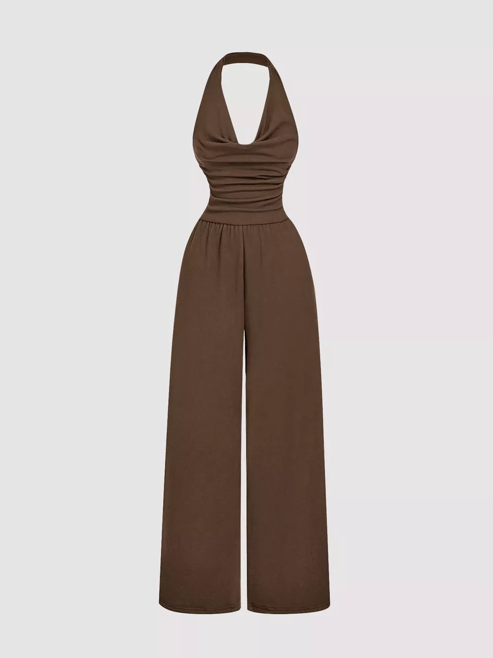 Halter Neck Wide Leg Jumpsuit, image 7
