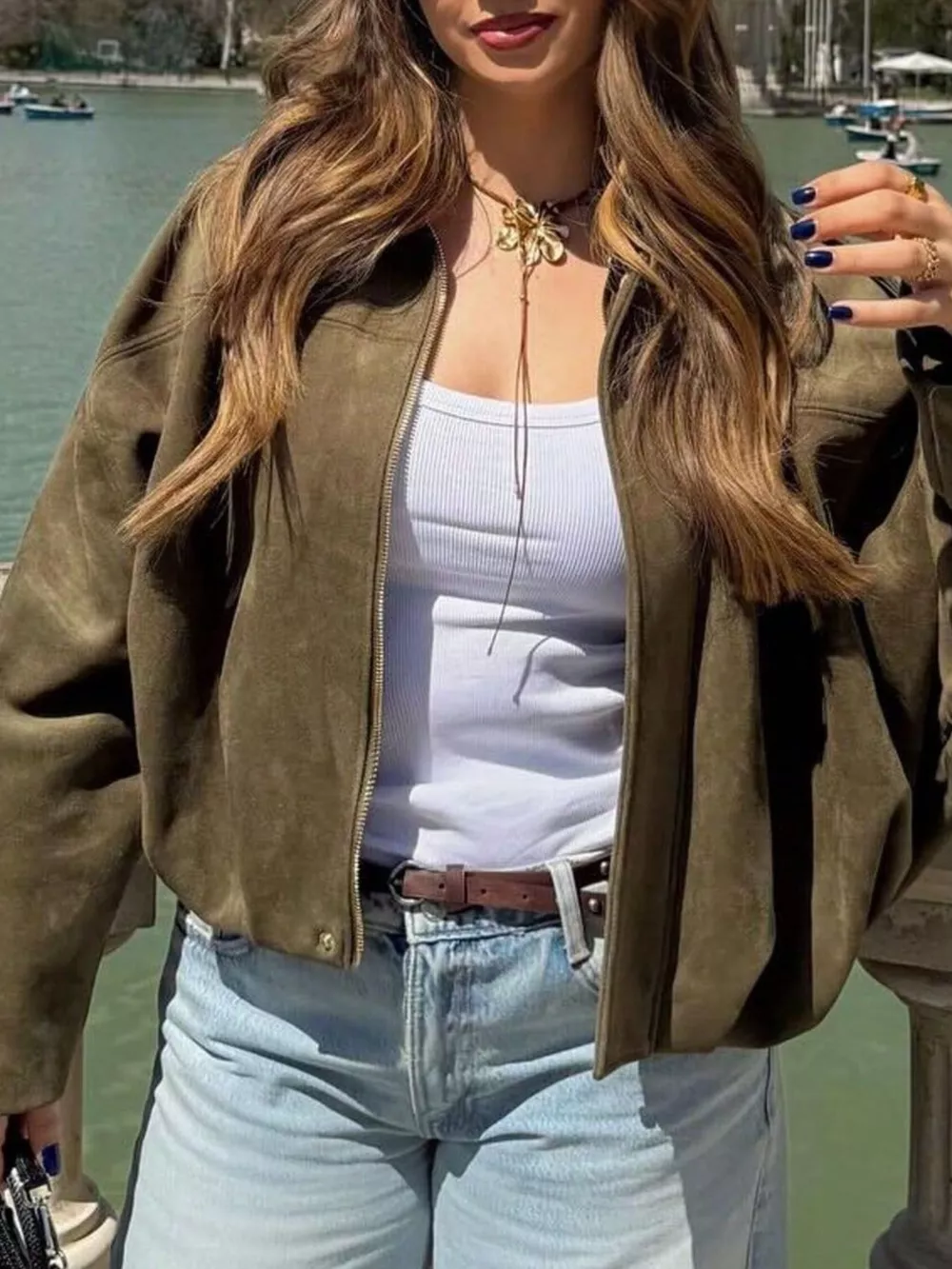 Zip Up Oversized Jacket, image 32