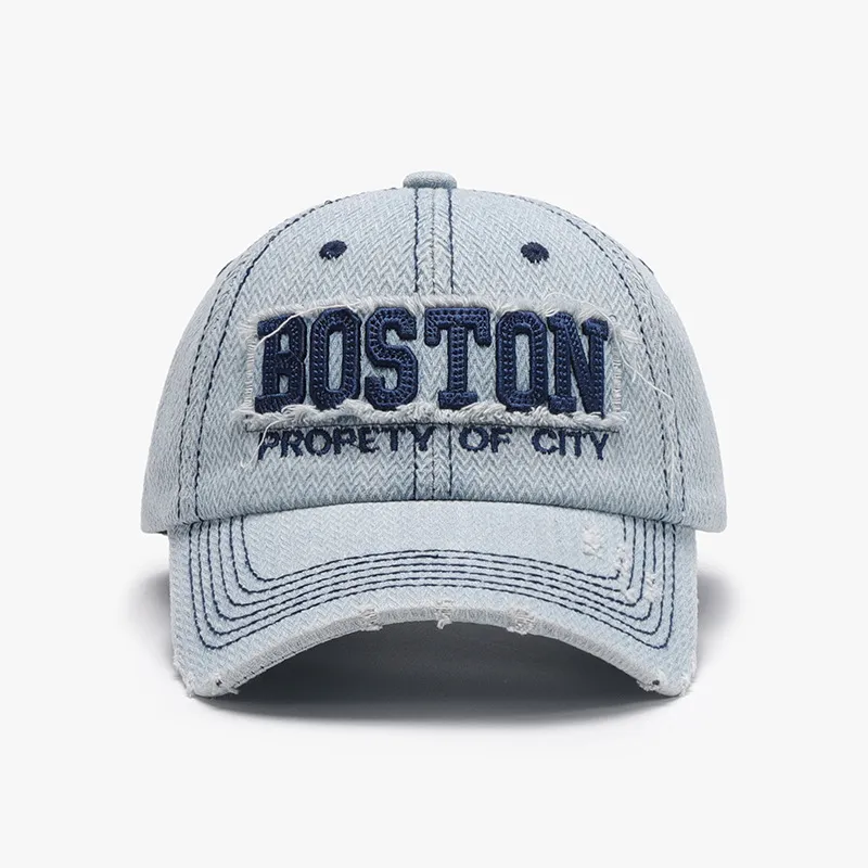 Letter Adjustable Cotton Baseball Cap, image 8
