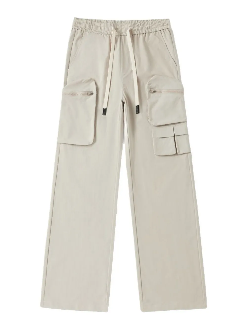 Men's Multi-Pocket Cargo Wide Leg Pants with Drawstring Waist, image 17