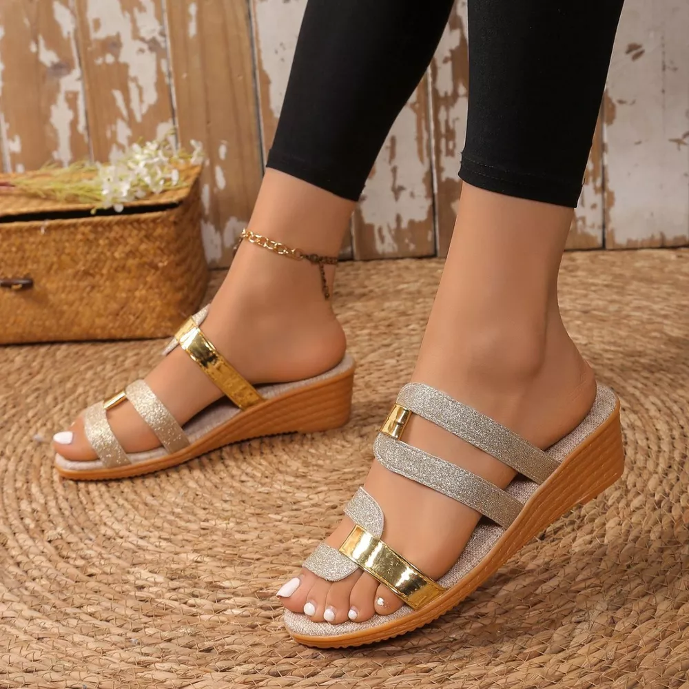 Open Toe Wedge Sandals, image 20