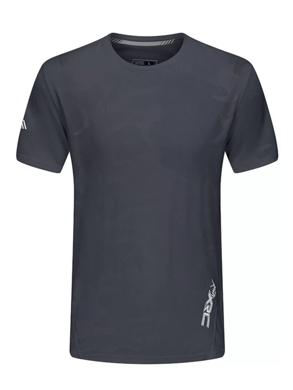 Men's Round Neck Short Sleeve Active T-Shirt