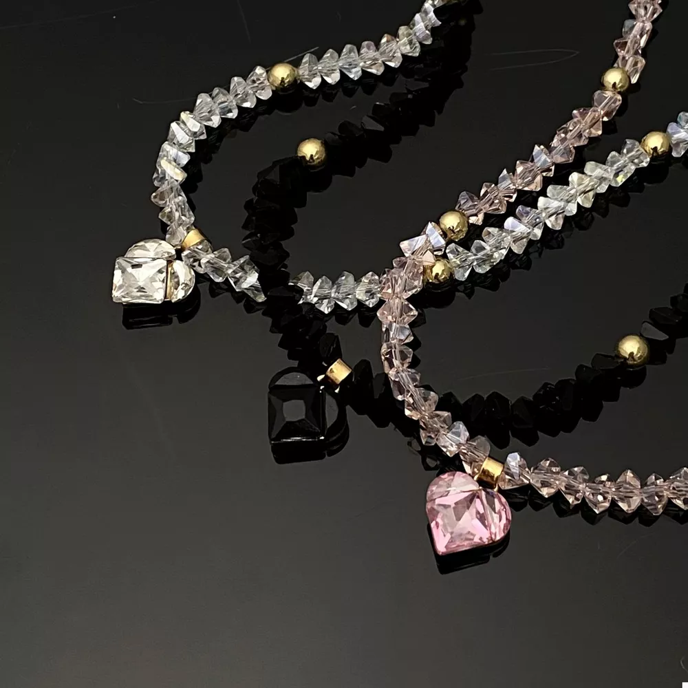 Pearl & Heart Pendant Necklace, image 11