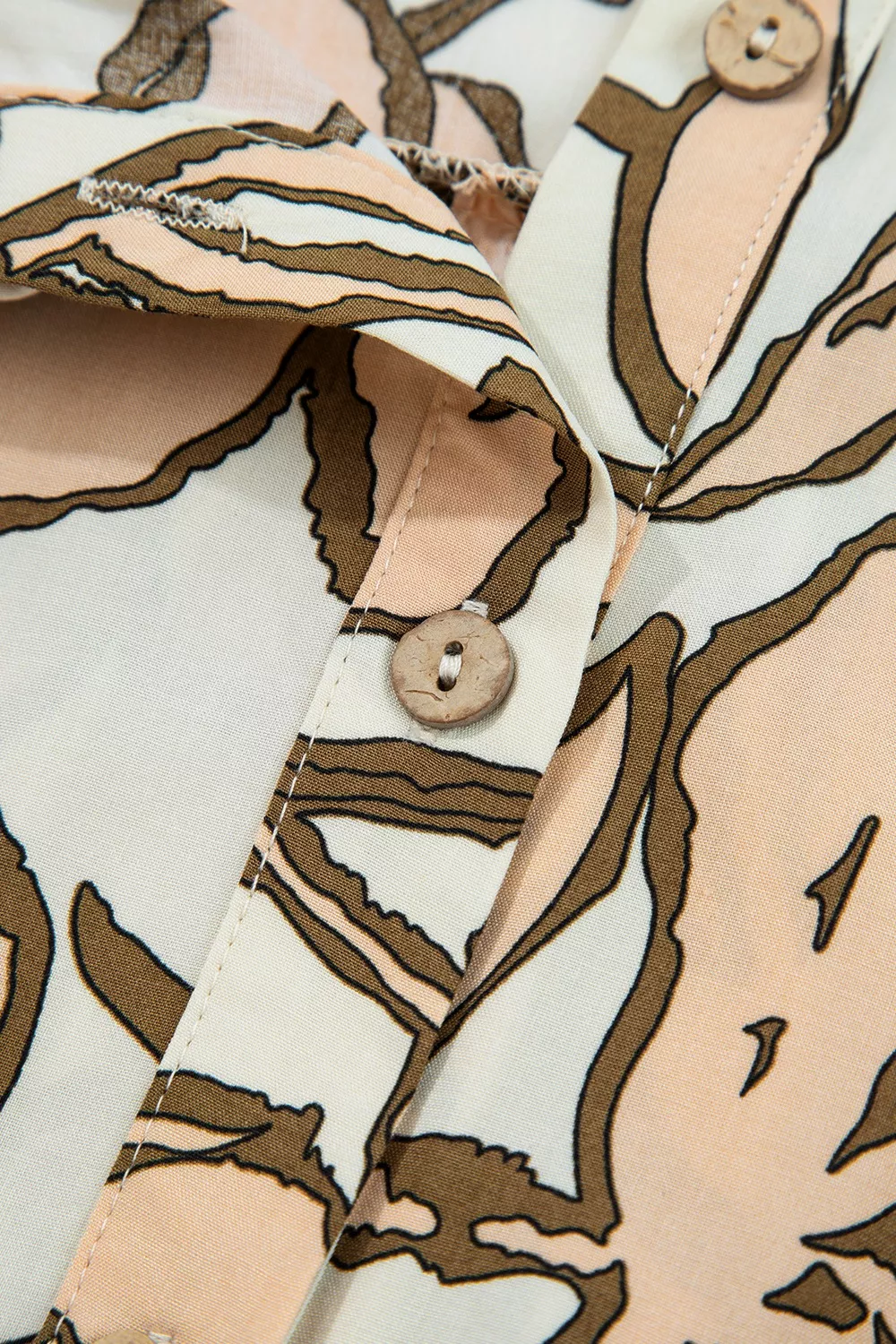 Floral Print Button-Down Long Sleeve Shirt, image 8