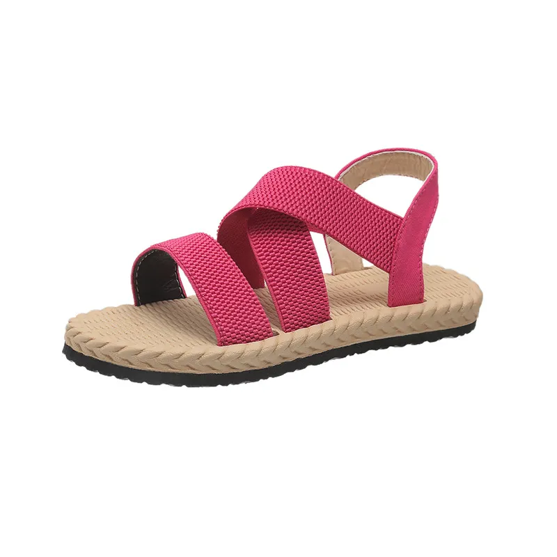 Open Toe Flats Sandals, image 9