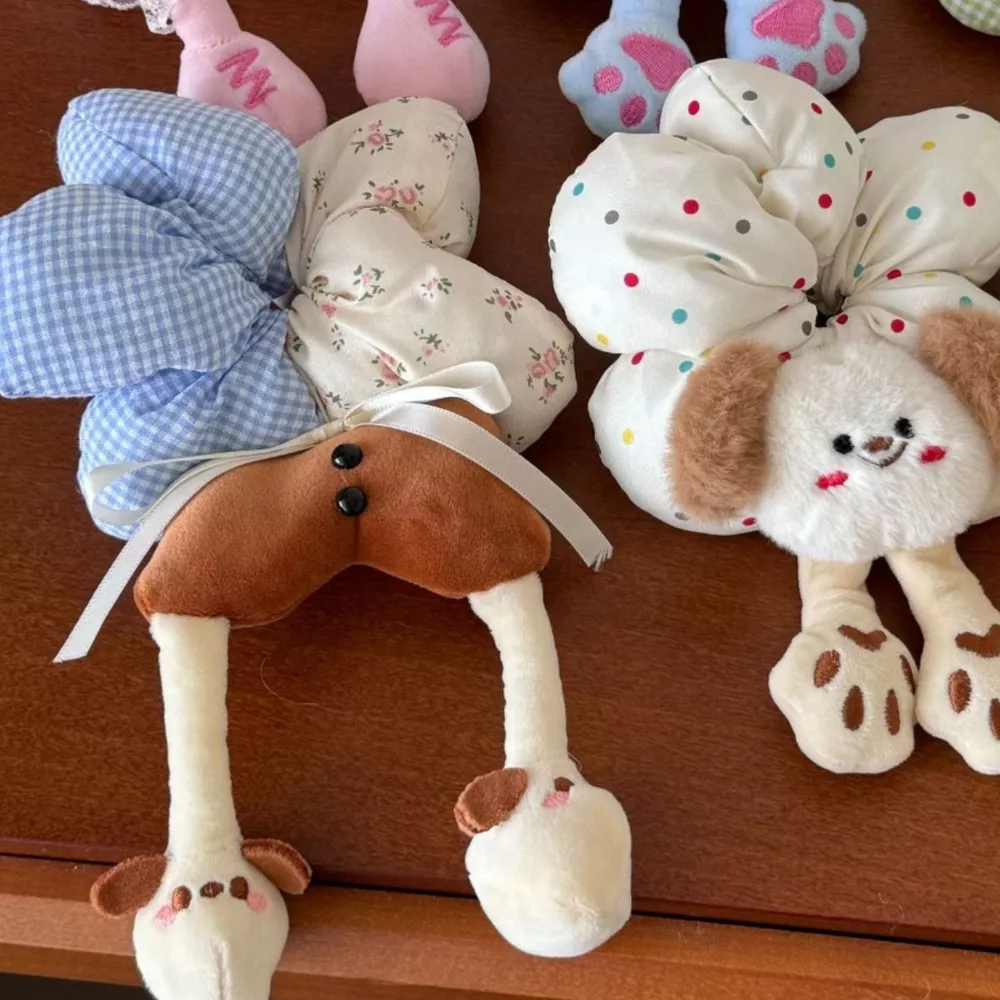 Printed Animal Shaped Hair Scrunchy, image 6