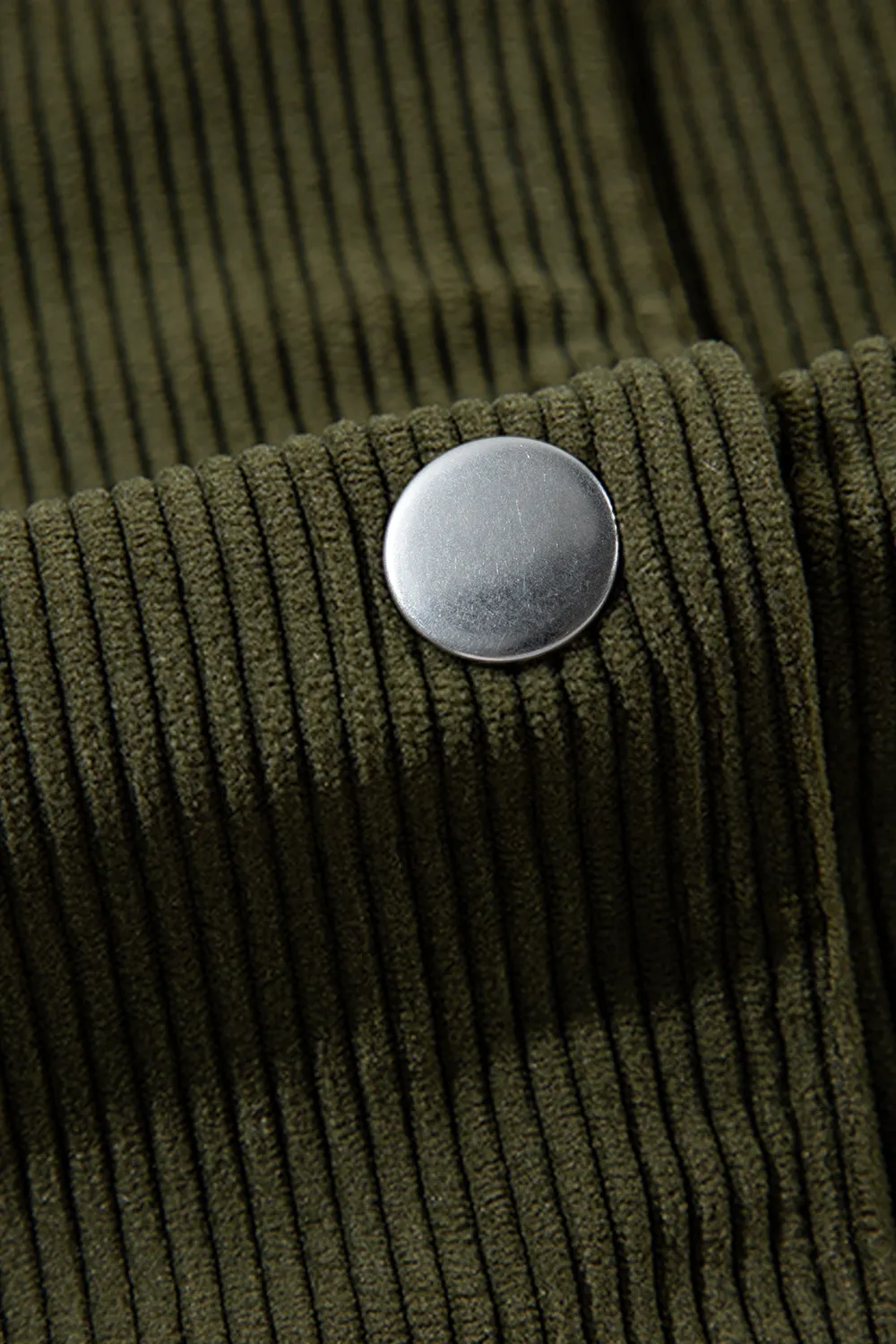 Contrast Baseball Collar Snap Down Long Sleeve Jacket, image 21