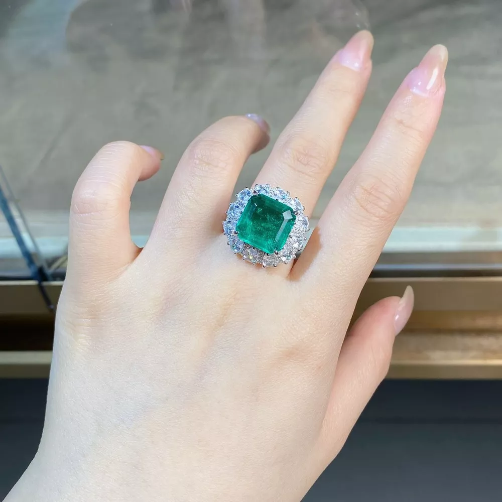 925 Sterling Silver Zircon Ring, image 2