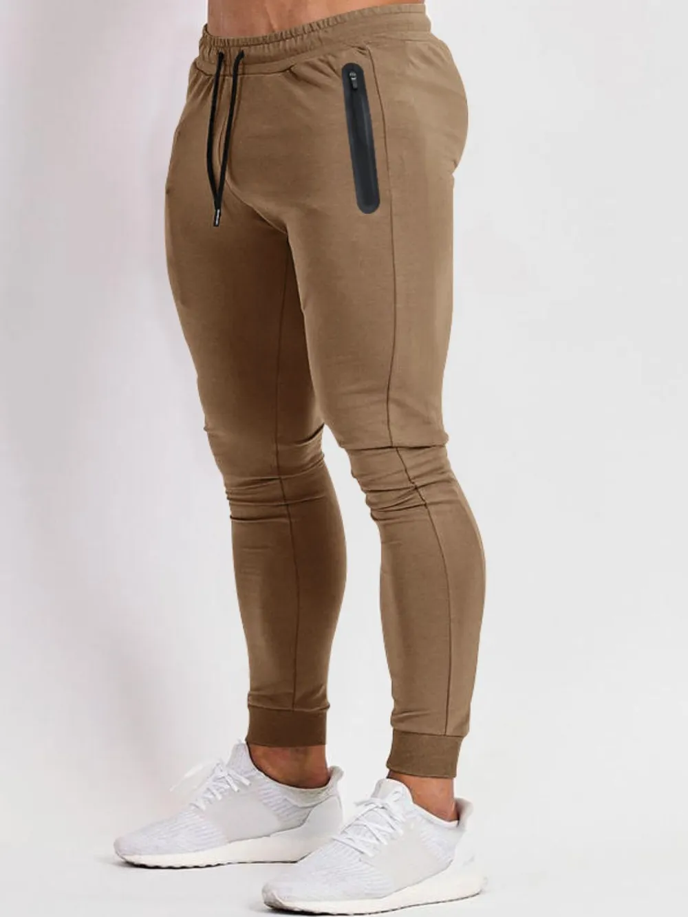 Men's Full Size Drawstring Pants with Pockets Plus Size, image 5
