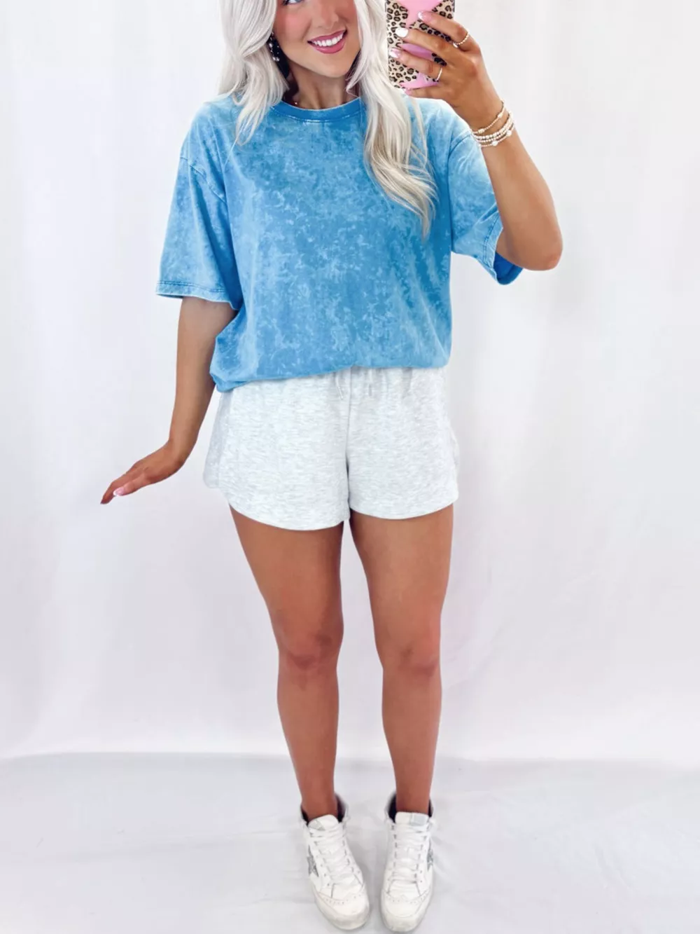 Mineral Washed Oversized Tee, image 3
