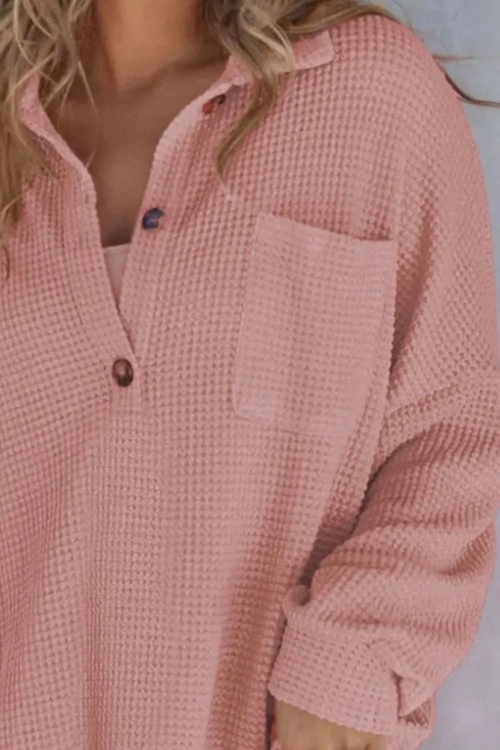 Half Button Long Sleeve Sweatshirt, image 18
