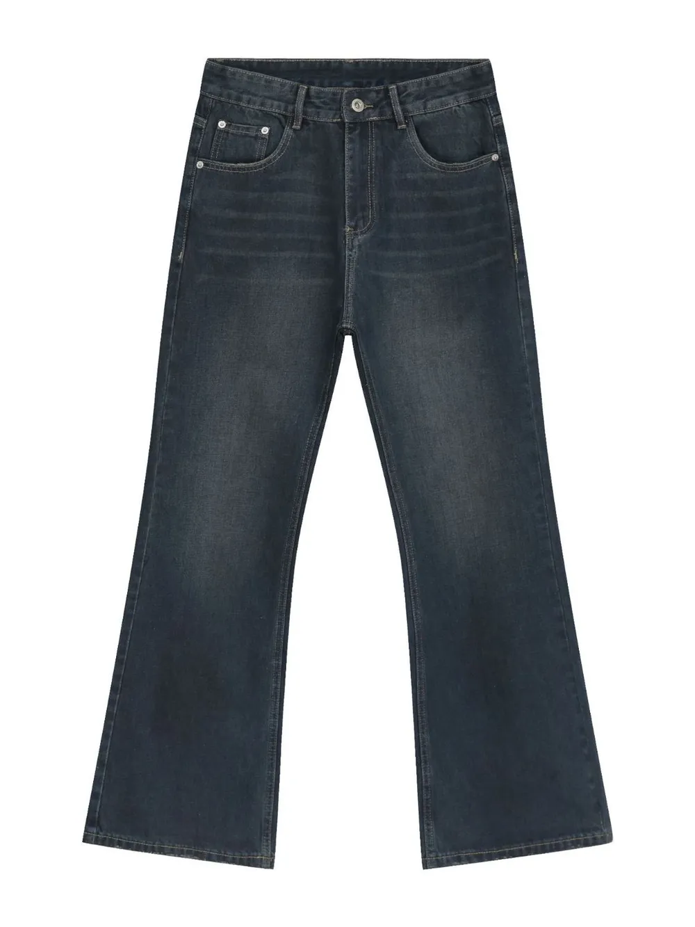 Men's Bootcut Jeans with Pockets, image 5