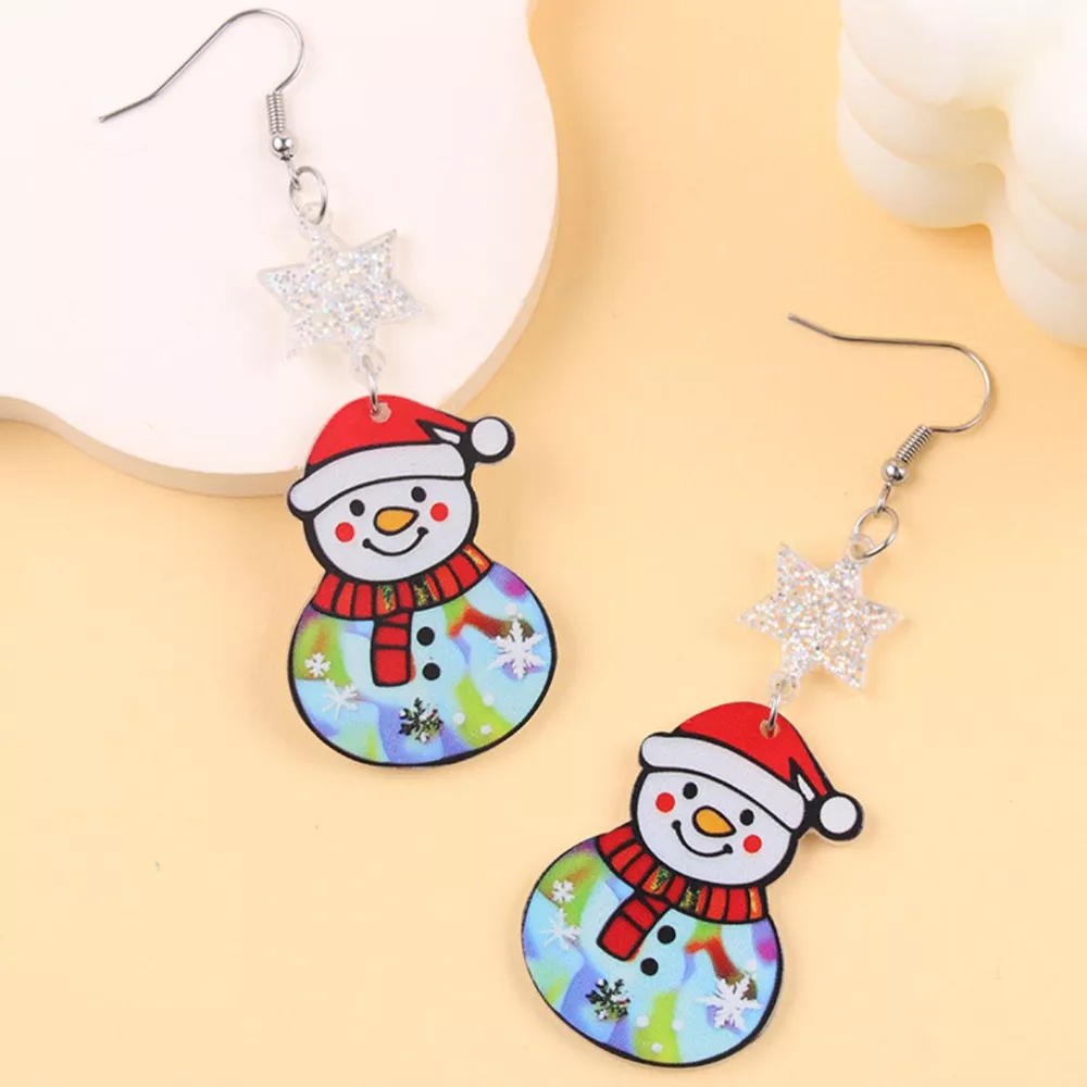 Christmas Theme Drop Earrings, image 4