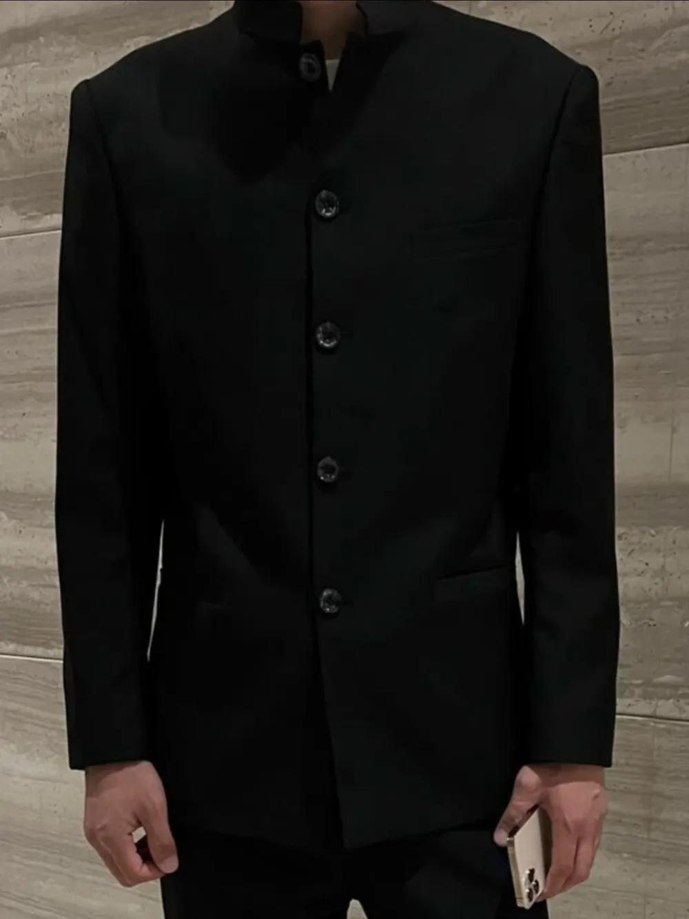 Men's Plus Size Button Up Long Sleeve Jacket, image 4