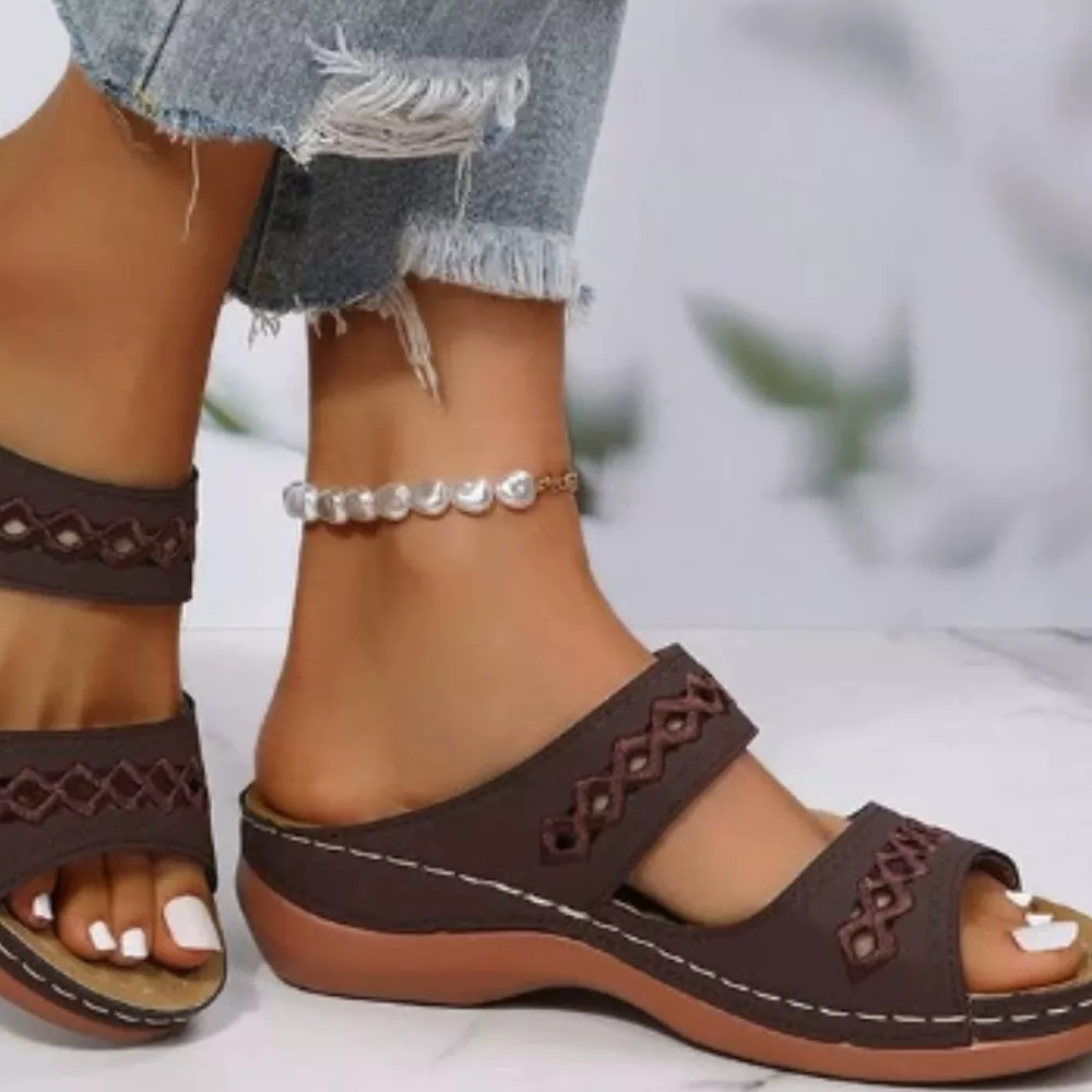 Open Toe Wedge Sandals, image 15