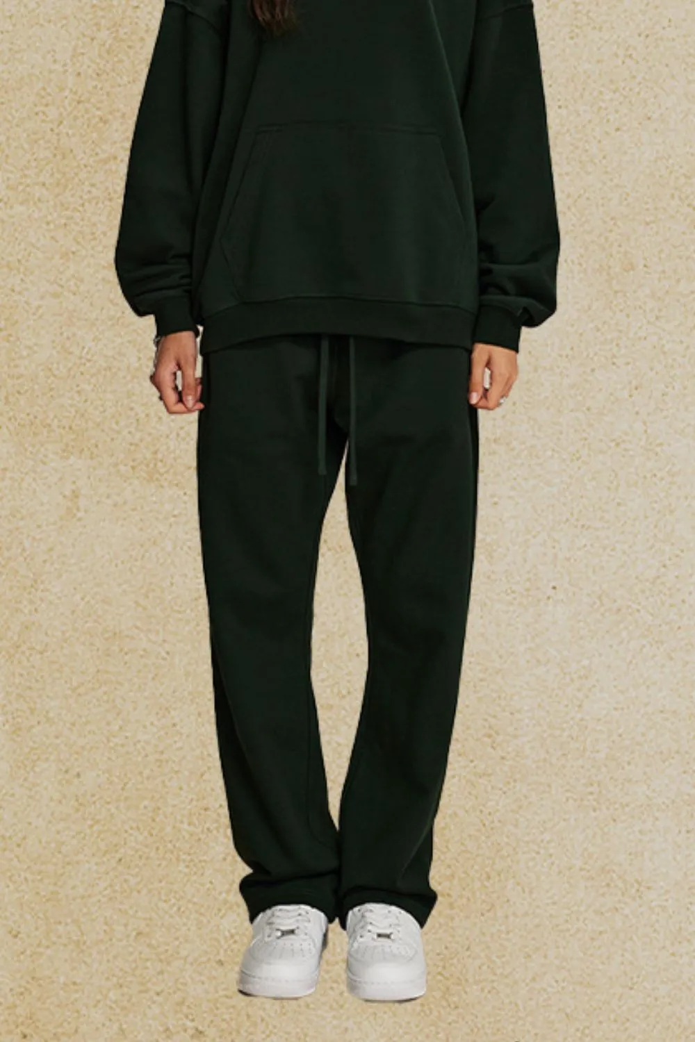 Men's Drawstring Loose Fit Pants, image 7