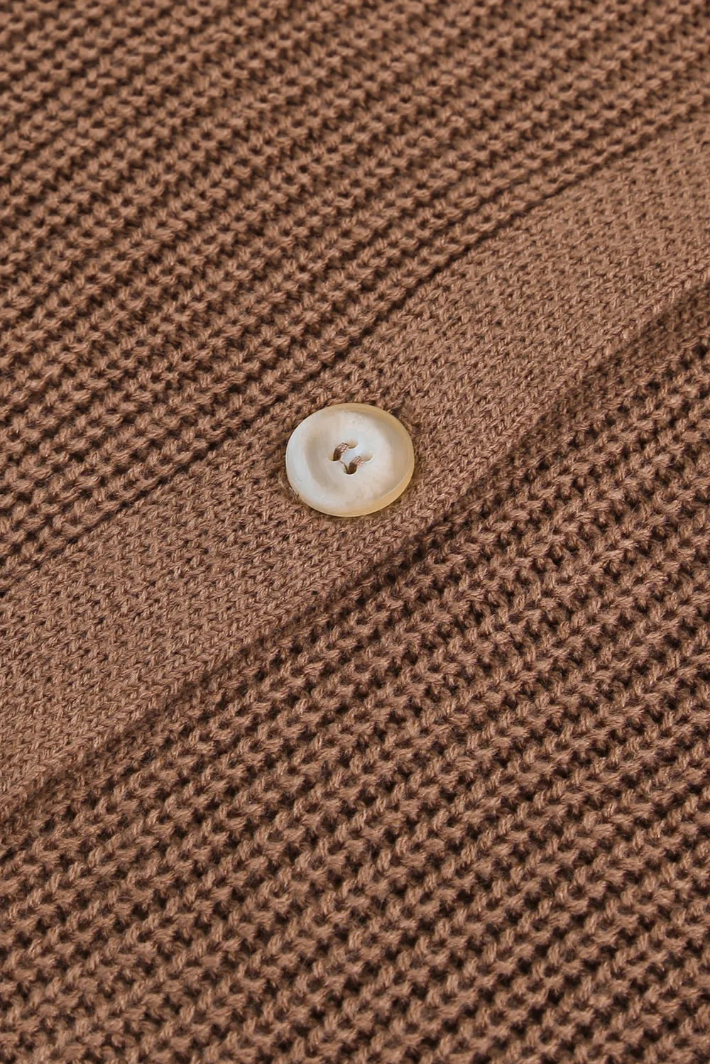 Openwork V-Neck Button Up Cardigan, image 22
