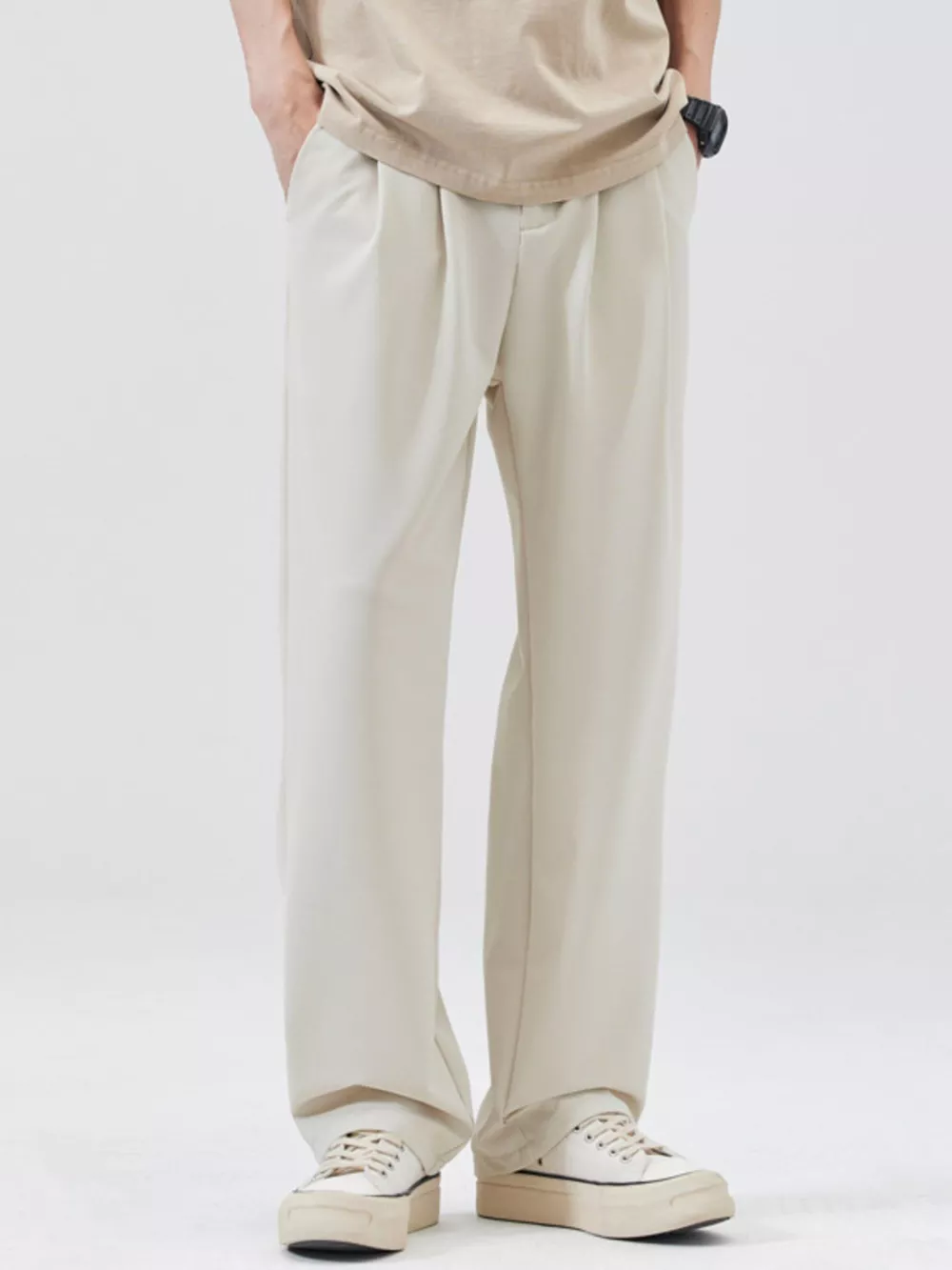 Men's Full Size Relaxed Fit Casual Pants Plus Size, image 4