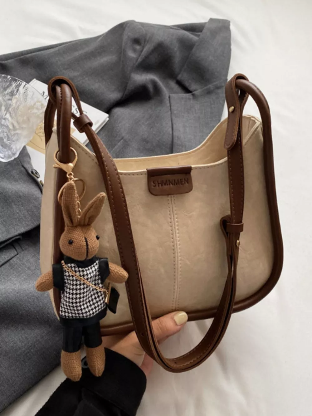 Adjustable Strap Shoulder Bag, image 4
