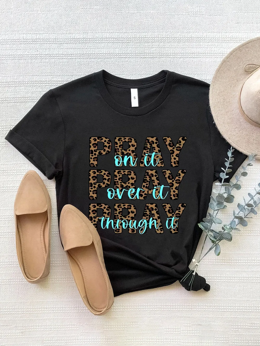Letter Graphic Round Neck Short Sleeve T-Shirt, image 22