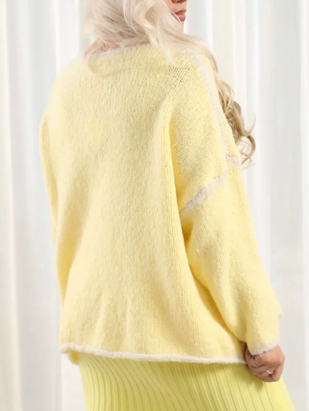 Tie Front Drop Shoulder Cardigan, image 16
