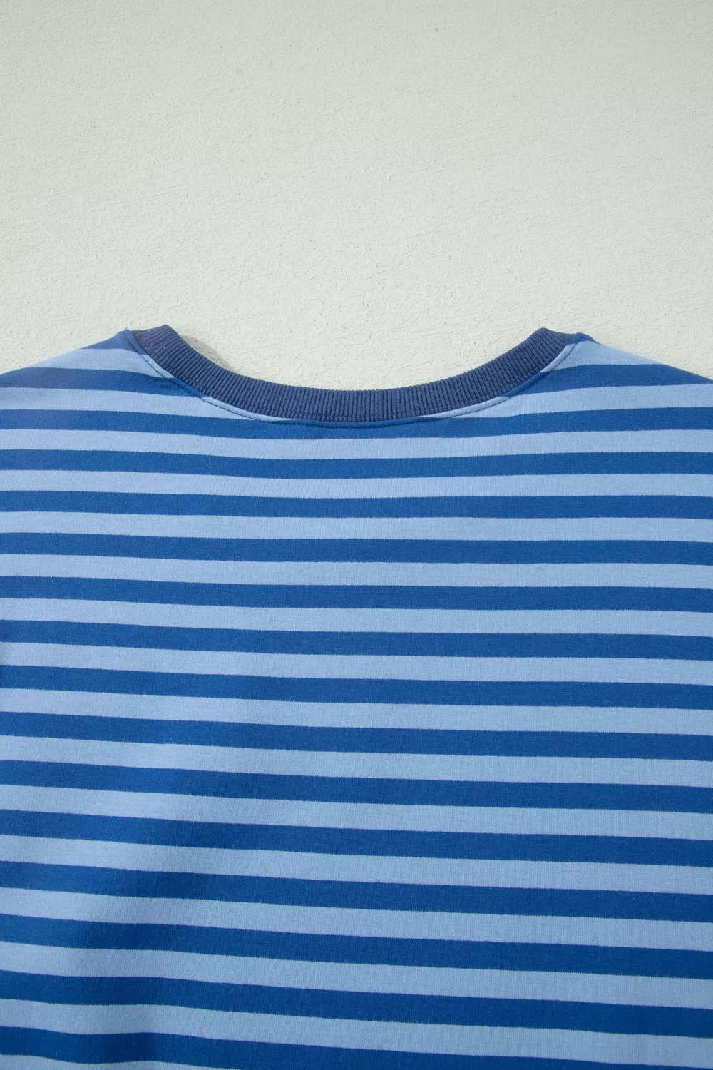 Striped Short Sleeve Top and Shorts Set, image 8