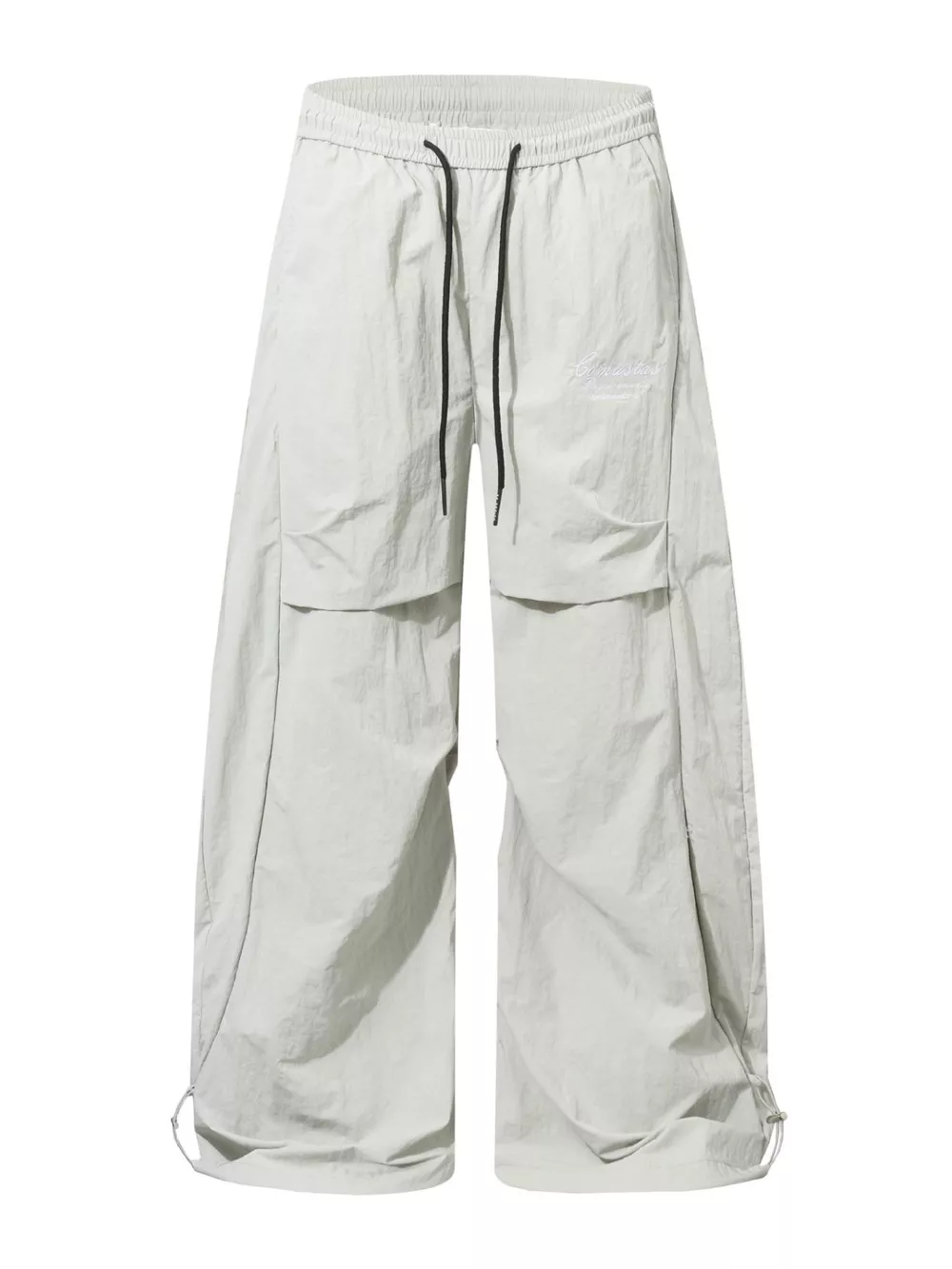 Men's Loose Fit Cargo Pants with Drawstring Waist and Adjustable Cuffs, image 4