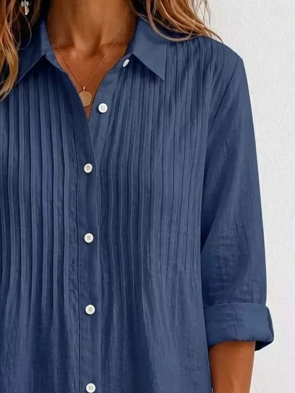 Men's Full Size Button Up Long Sleeve Shirt Plus Size, image 10