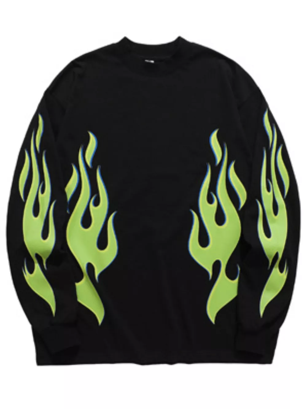 Men's Round Neck Long Sleeve T-Shirt, image 6