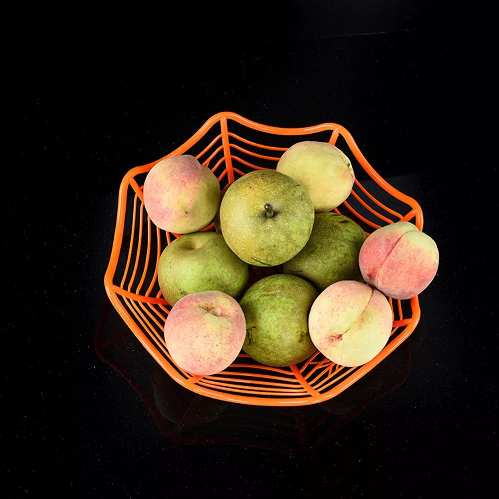 Halloween Spider Web Decorative Fruit Bowl Set, image 7