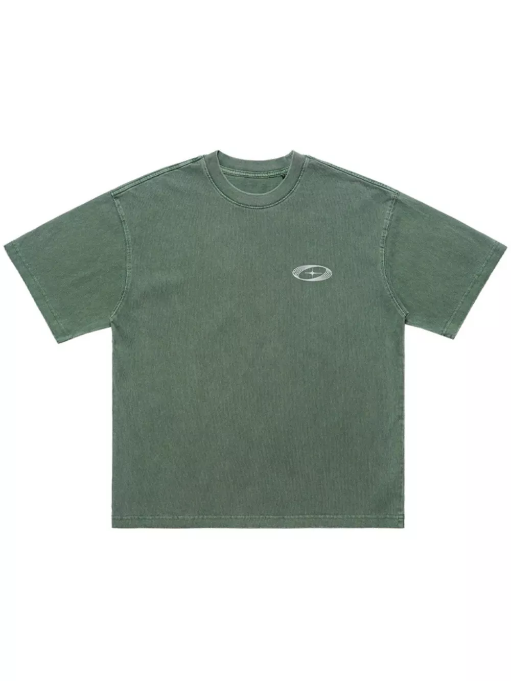 Men's Round Neck Oversized T-Shirt, image 8