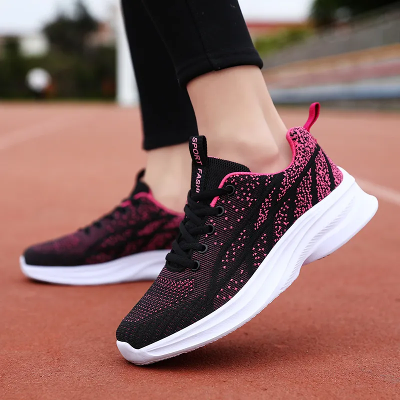 Breathable Mesh Lace Up Athletic, image 8
