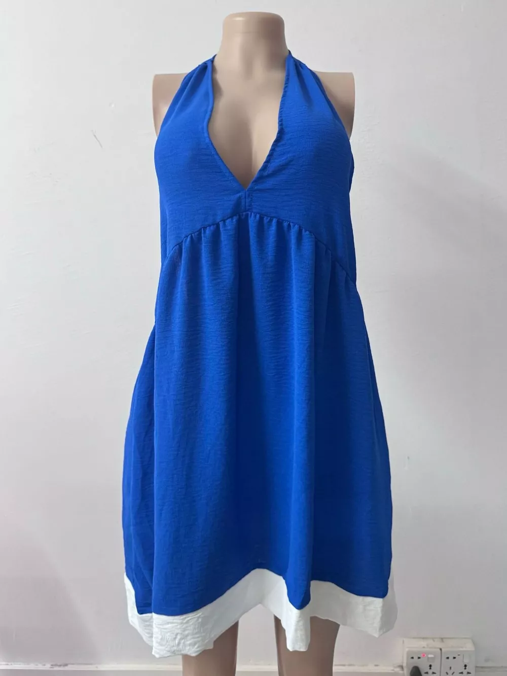 Backless Halter Neck Mini Dress, image 6