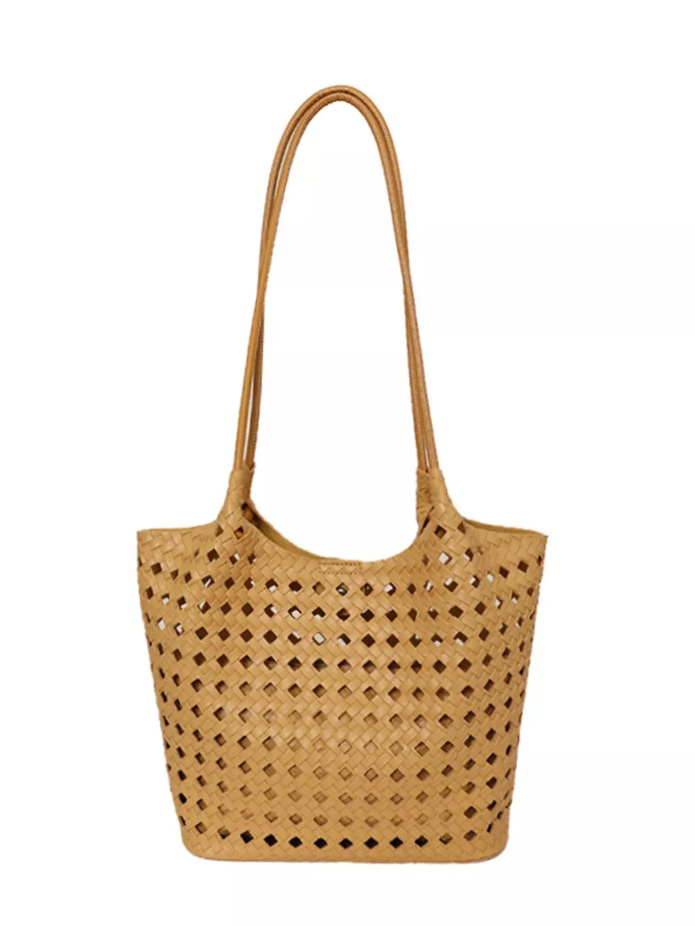 Woven Leather Shoulder Bag, image 11
