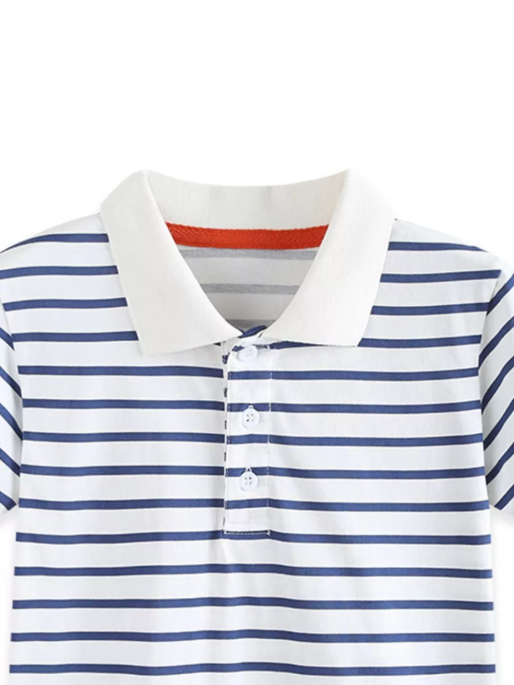 Children's Striped Short Sleeve Polo Shirt, image 6