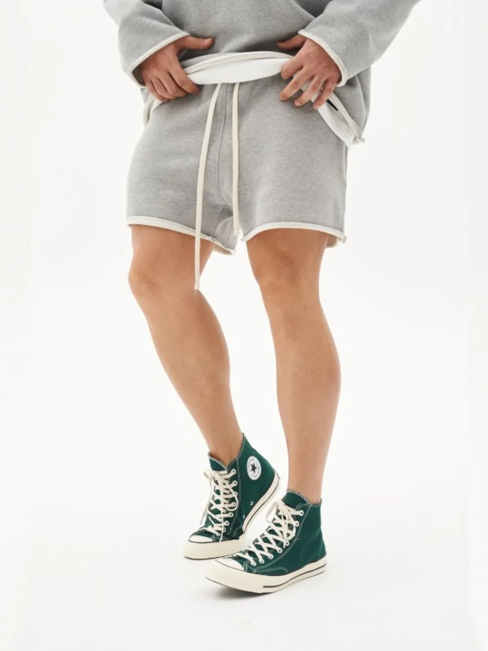 Men's Plus Size Drawstring Shorts, image 7