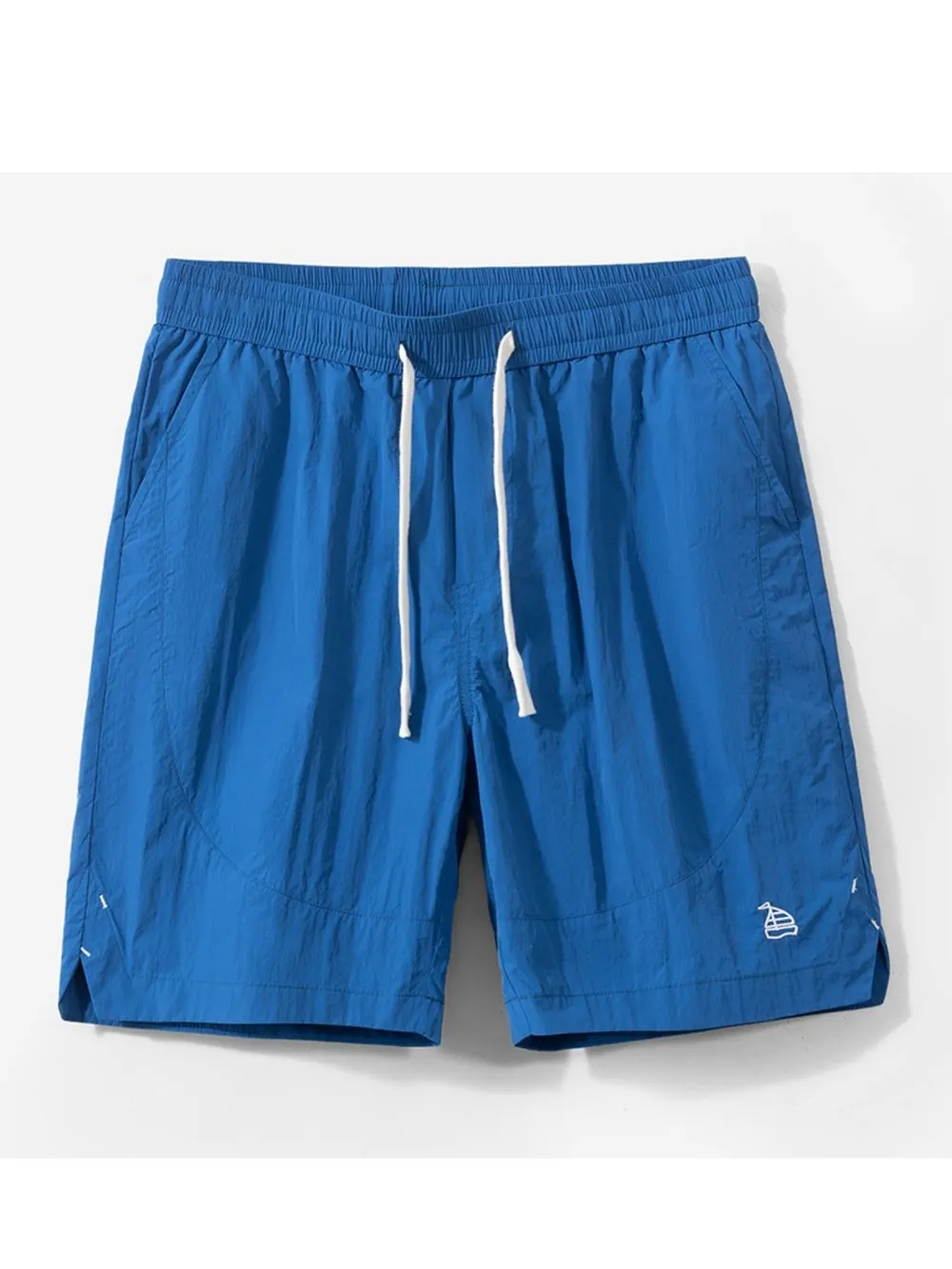 Men's Plus Size Drawstring Pocketed Shorts, image 2