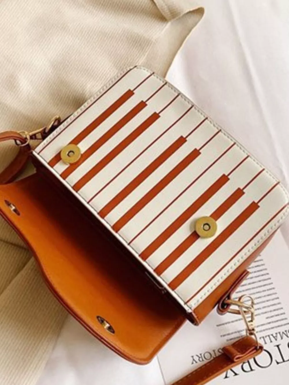 Piano Keys Crossbody Bag, image 8