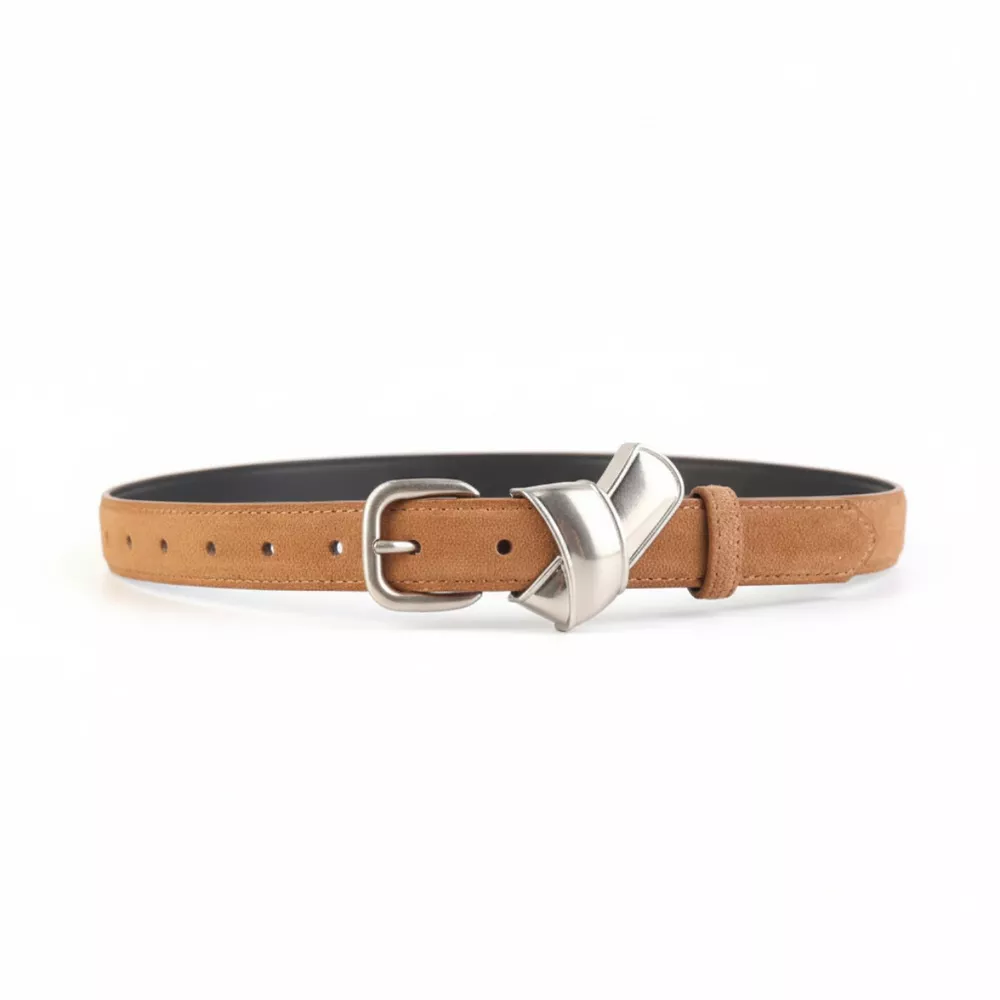 Adjustable Buckle Skinny Belt, image 6